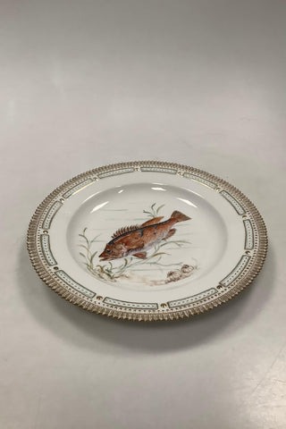 Royal Copenhagen Privatmalet Flora Danica Fisketallerken No 3549