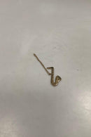 Georg Jensen Ornament Forgyldt Saxofon 1996