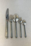 Georg Jensen "Pyramide" Sterlingsilber-Besteck für 12 Personen, 60-teilig
