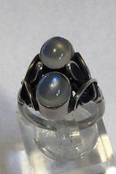 Georg Jensen Sterling Sølv Ring No 48 Månesten