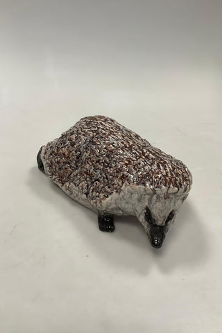 Rørstrand Stoneware Figurine of Hedgehog Sweden