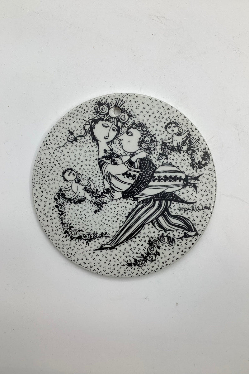 Bjørn Wiinblad: March plate from Nymølle 