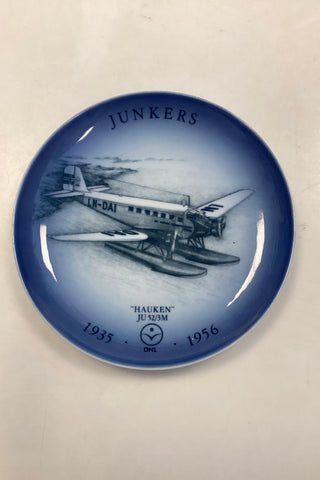 Dänisches Luftfahrtschild Nr. 10 - 1985 Junkers Hauken Ju 42/3M 1935 DNL 1956