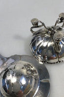 Georg Jensen Sterling Silver Tea Strainer and Holder No 97