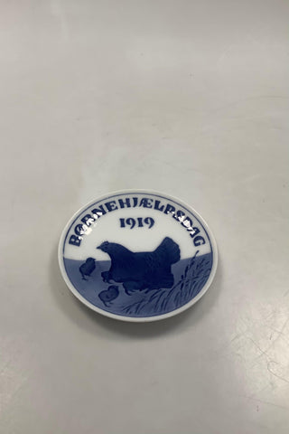 Royal Copenhagen Children's Day Plate from 1919