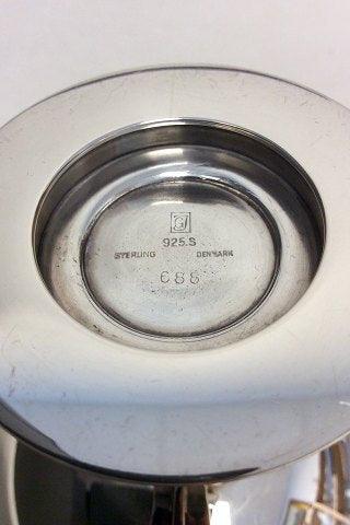 Georg Jensen Pyramide Sterling Sølv opsat af Harald Nielsen No 688