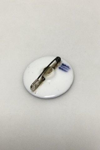 Royal Copenhagen brosche i porcelæn.