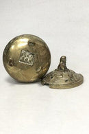 Kinesisk røgelseskar i messing.