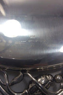 Georg Jensen Sterling Silber Magnolia Rundes Tablett mit Henkel Nr. 2AB