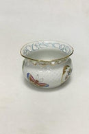 Herend Queen Victoria grøn Vase med Gennembrudt kant