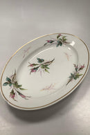 Bing og Grøndahl Antik Rosen Stel Stort ovalt Fad