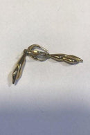 H Siersbøll 8 kt Gold Ohrringe