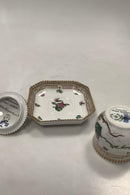 Royal Copenhagen Privat gemalt Flora Danica Creme Tasse Nr. 3514