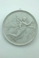 Thorvaldsen: Bing and Grondahl Biscuit Plate "Dagen" No 86 19th century