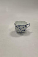 Bing og Grøndahl Blåmalet / Musselmalet Riflet Kaffekop No 102