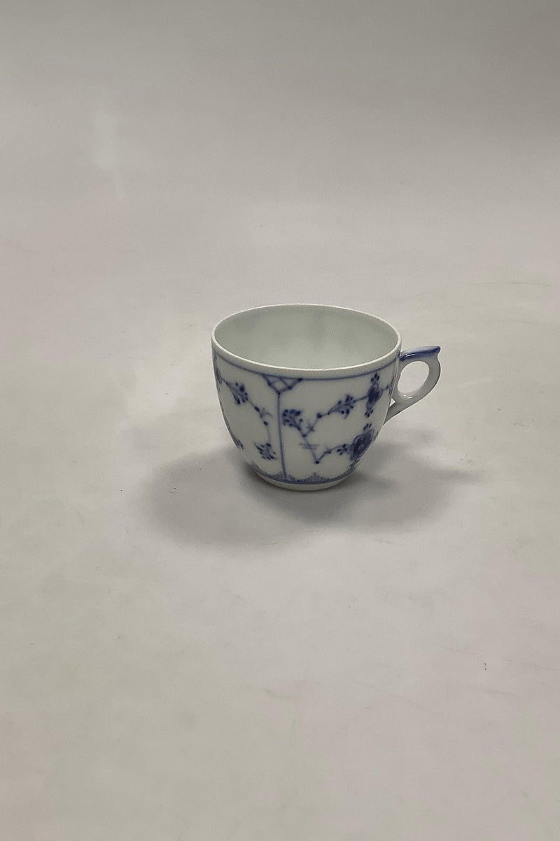 Bing og Grøndahl Blåmalet / Musselmalet Riflet Kaffekop No 102