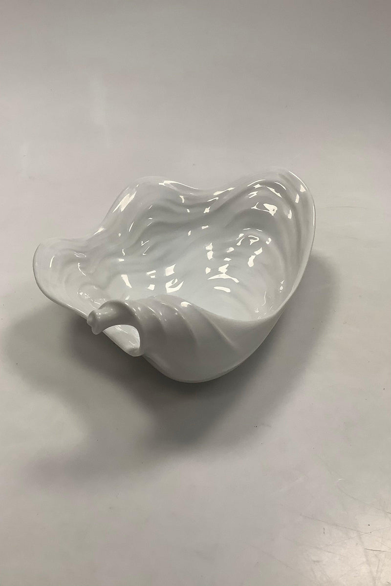 Royal Copenhagen Hvid Konkylie Serveringsskål No 347