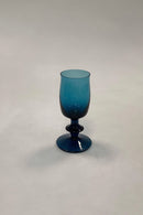 Bertil Vallien Boda Glass Blue Series Liqueur Glass