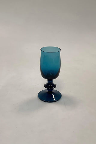 Bertil Vallien Boda Glas Blå Serien Likørglas