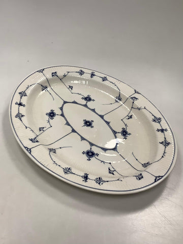Royal Copenhagen Musselmalet Riflet Fad No 101