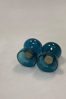 ベルティル・ヴァリエン ボダ・グラス ブルー・シリーズ ソルト＆ペッパー・シェーカー