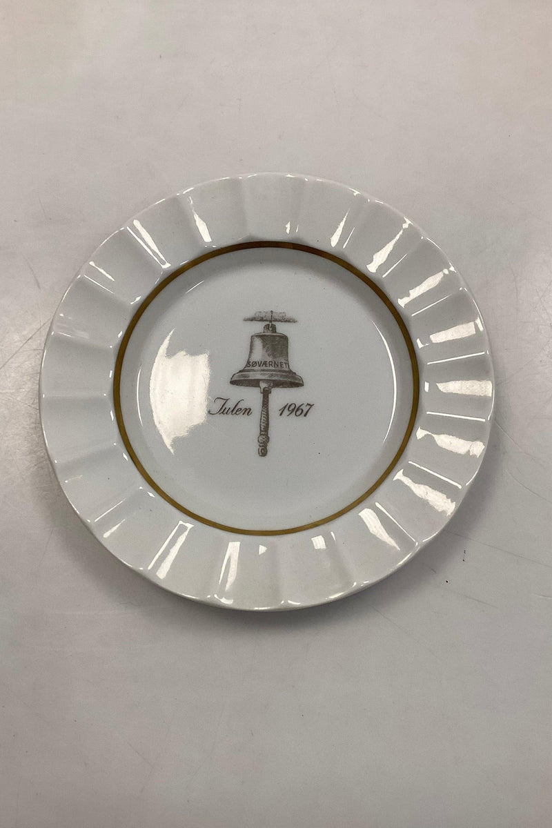 Royal Copenhagen / Aluminia Søværnets Juleplatte 1967