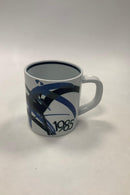Royal Copenhagen Large Year Mug 1985