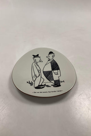 Storm P. Platte fra Knabstrup med Vittighed og tegning