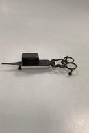 Antike Kerzenschere/Kerzenlöscher aus Eisen