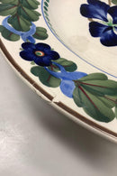 Aluminia Stor Vægplatte med Blomster Motif No 200 / 702 Rep