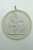 Royal Copenhagen Biscuit plate "Mary with Jesus and John" No 120