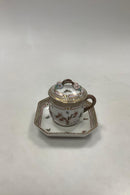 Royal Copenhagen Privatmalet Flora Danica Cremekop No 3514