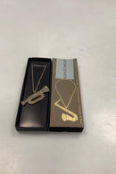 Georg Jensen Ornament Goldplattierte Trompete 1991