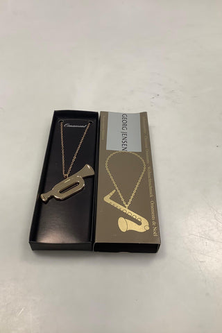 Georg Jensen Ornament Goldplattierte Trompete 1991