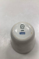 Royal Copenhagen hvidt krus No. 6187