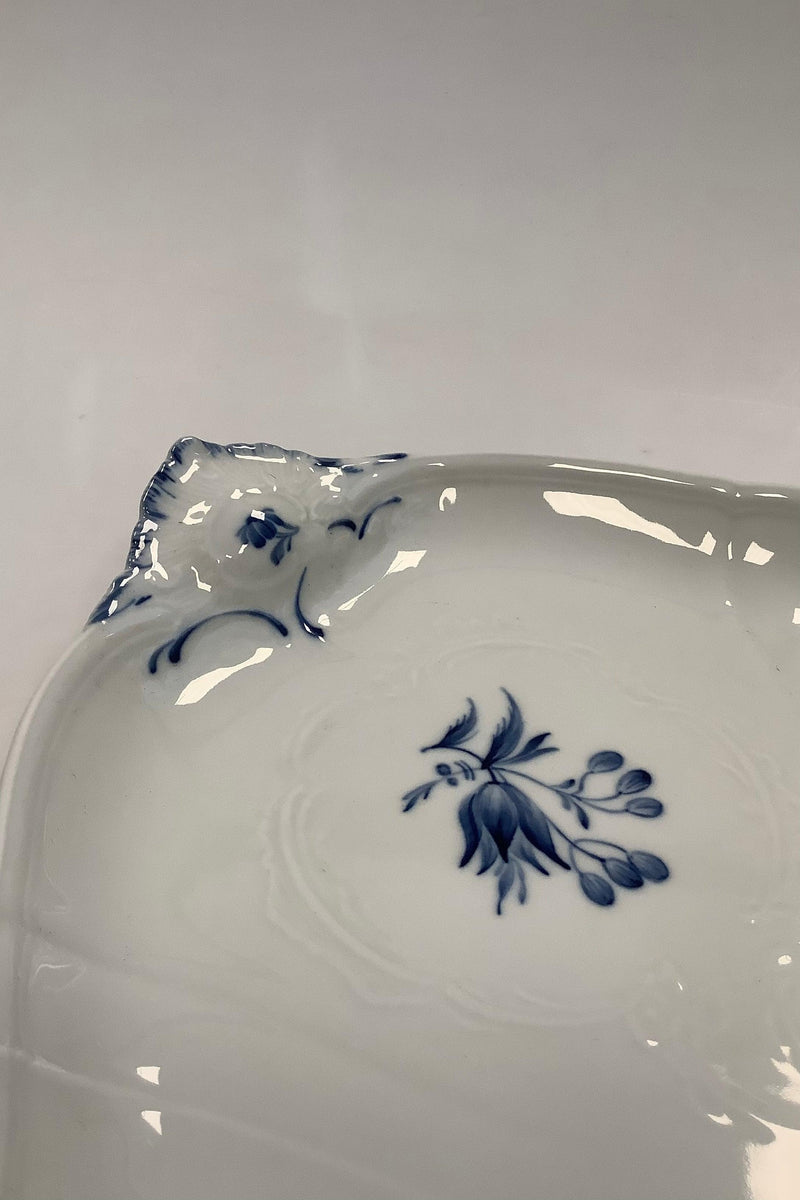 Royal Copenhagen Juliane Marie Stort Ovalt Serveringsfad med Håndtag No 12044