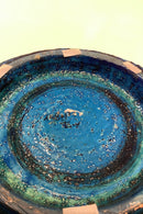 Italy Large Modern Earthenware / Stoneware Bowl in Blue
