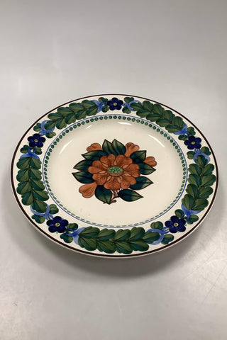 Aluminia Stor Vægplatte med Blomster Motiv No 832 / 702