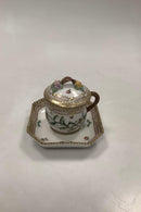 Royal Copenhagen Privat gemalt Flora Danica Cremetasse Nr 3514