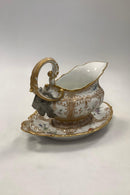 Bing und Grondahl Rosenborg Untertasse mit Ziegengriff