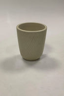 Aluminia White Marselis Vase Nils Thorsson No 2639