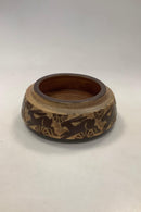 Michael Andersen Schale aus Steingut mit Hase von Marianne Starck Nr. 6429