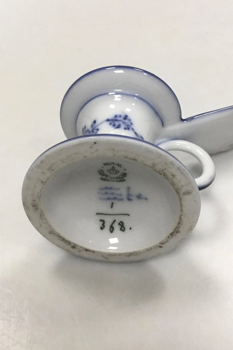 Royal Copenhagen Musselmalet Riflet Lille kammerlysestage No 368