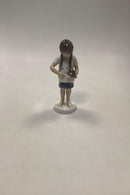 Bing and Grondahl Figurine Girl with Cat ( Little Mother ) No 1779