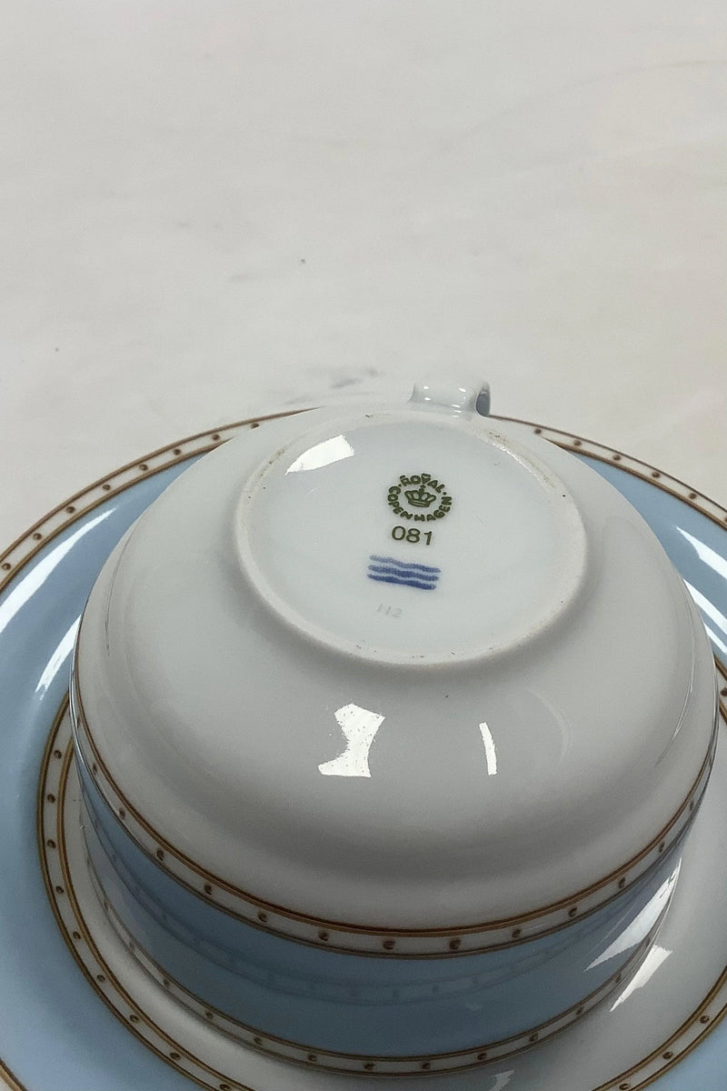 皇家哥本哈根Liselund茶杯和碟子No 081/073