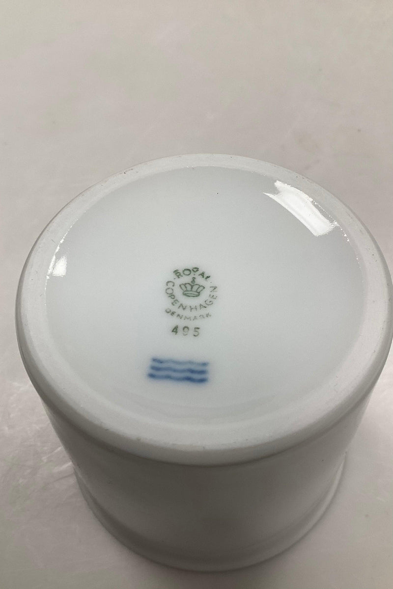 Royal Copenhagen Hvid Domino Krus No. 495