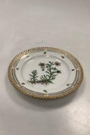 Royal Copenhagen Privatmalet Flora Danica Kagetallerken No 3552