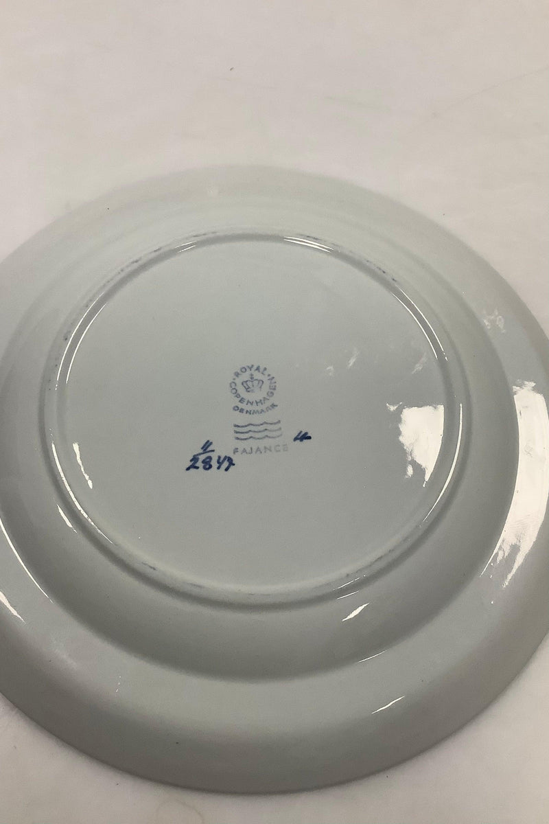 Royal Copenhagen Tranquebar Ny Form Sidetallerken No. 2847