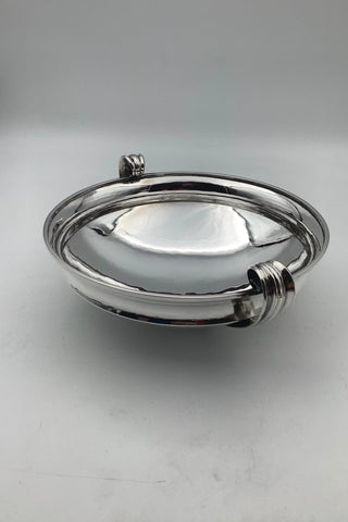 Georg Jensen Sterling Sølv Art Deco skål No 690