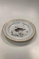 Royal Copenhagen Privat gemalt Flora Danica Fisch Teller Nr 3549